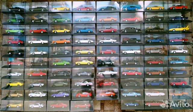 Модели Altaya American Cars + Ford Mustang 1/43