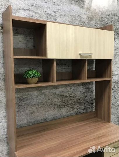 Письменный стол пкс-2 Шимо тёмный/шимо светлый