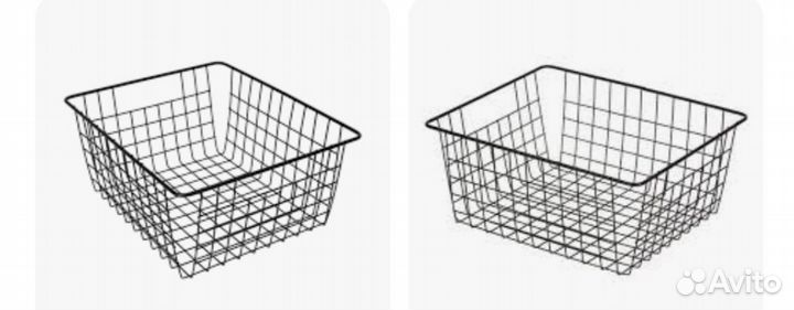 Корзина металлическая для хранения