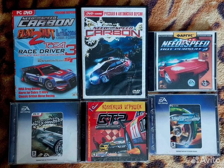 Серия Call of duty, Need for speed. CD для PC