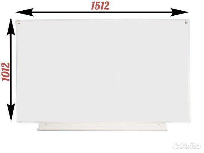 Доска маркерная магнитная белая большая