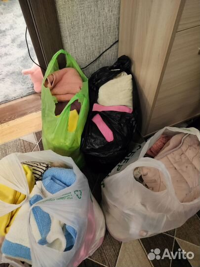 Детские вещи на девочку пакетом 80 86 92