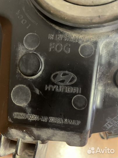 Левая туманка ходовой огонь Хендай Крета 1 /16-20