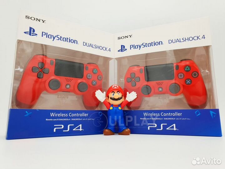 Новый DualShock 4 V2 для PS4 Magma Red (красный)
