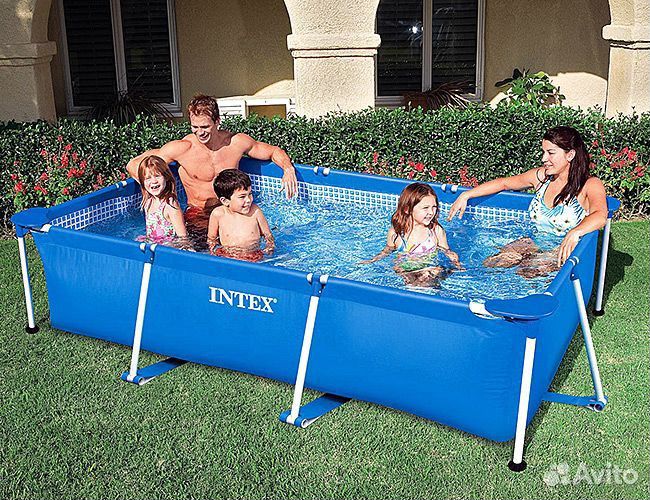 Каркасный бассейн 300/200/75см 28272 новый