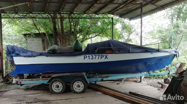 Катер Амур Д с подвесным мотором