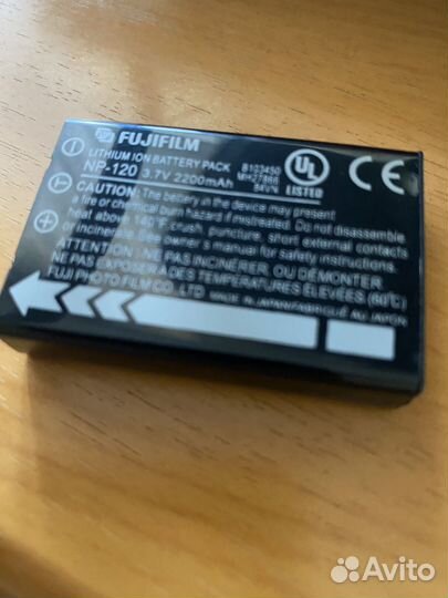 Аккумулятор fujifilm NP-120
