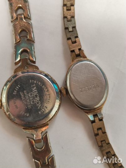 Часы наручные женские Q&Q и Чайка