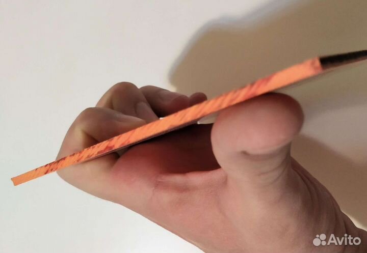 Матерьял для накладок ножа G10 orange USA