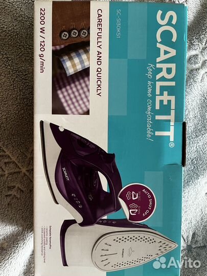 Утюг scarlett