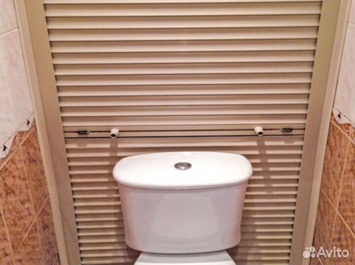 Рольставни, жалюзи в санузел