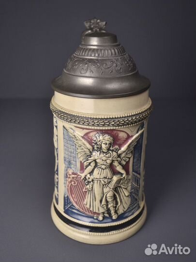 Антикварная пивная кружка