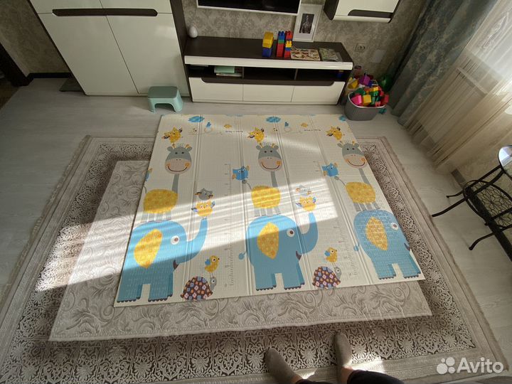 Детский игровой коврик складной