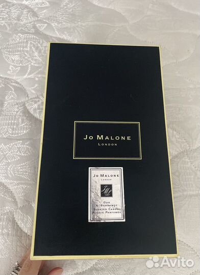 Свеча Jo Malone Oud & Bergamot