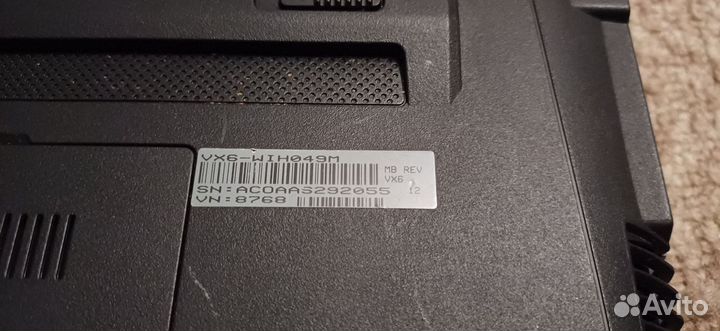 Asus lamborghini VX6