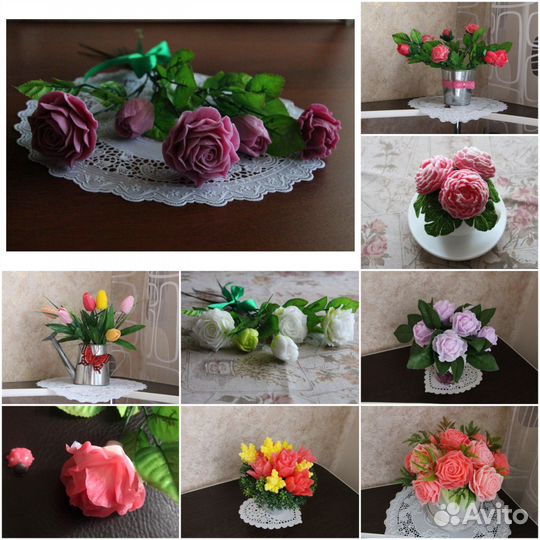 Букеты из мыла ручной работы (2)