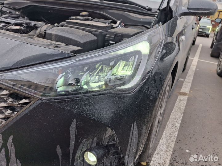 Фара hyundai solaris 2