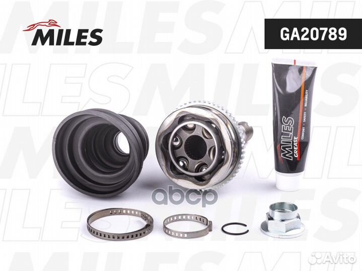 Шрус fiat ducato 2.3JTD 06- нар. +ABS R15 GA207