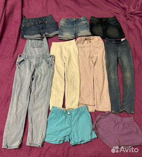 Пакет вещей для девочки 110-116 р, 22 шт