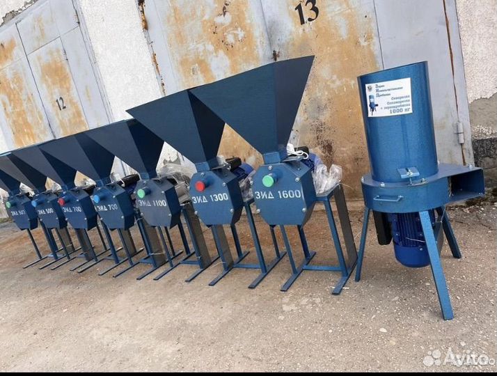 Крупорушка зернодробилка зид