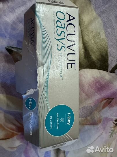 Линзы контактные acuvue oasys 1 day -7