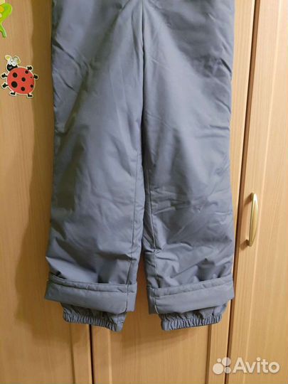 Полукомбинезон зимний для девочки 140