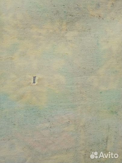 Ковер винтажный плюшевый СССР