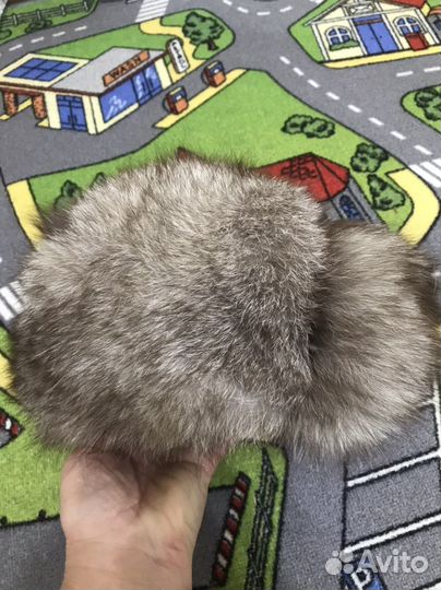 Новая муж. шапка Винтаж. из собаки