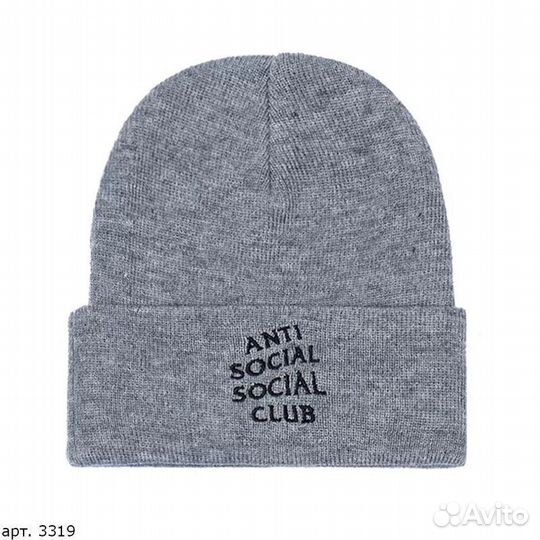 Шапка assc Серая