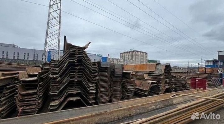 Шпунт Ларсена / аренда погружение шпунта