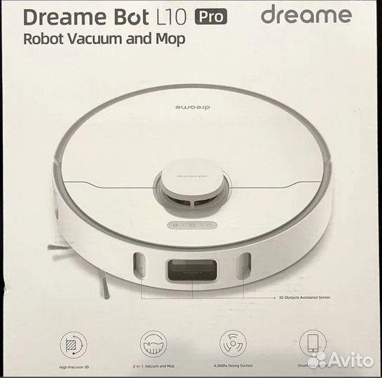 Робот пылесос Xiaomi Dreame Bot L10 Pro Новые