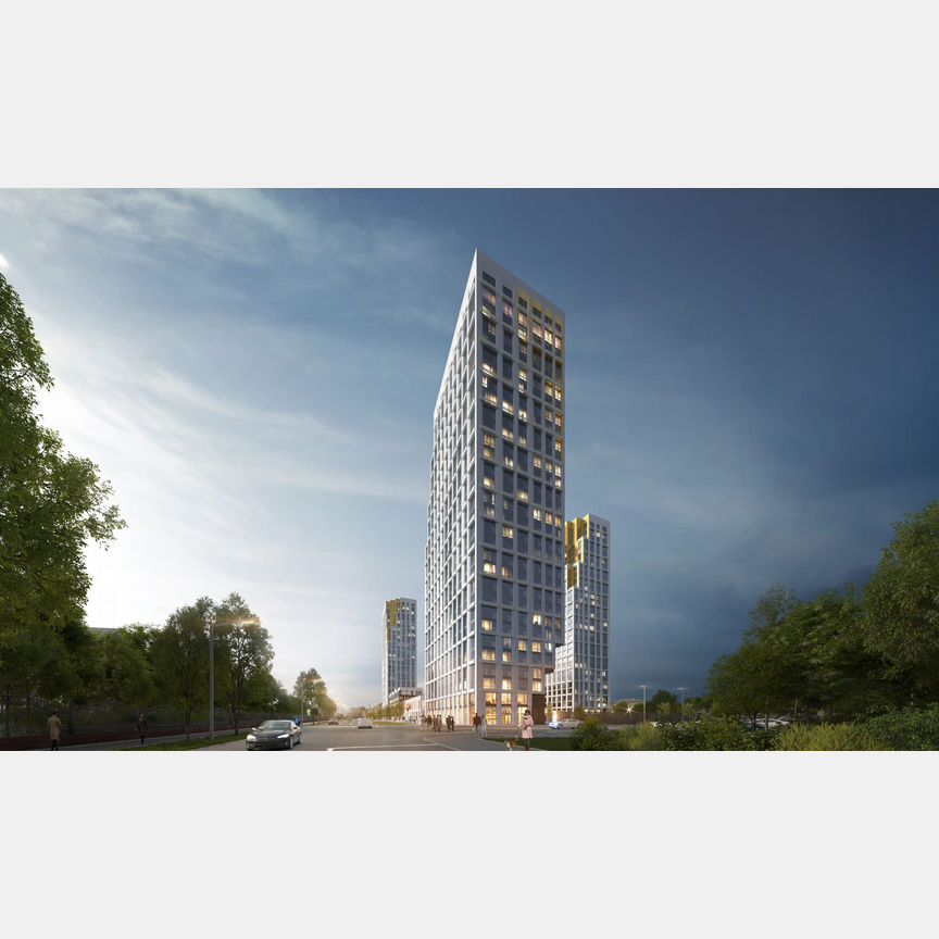 1-к. апартаменты, 37 м², 4/5 эт.