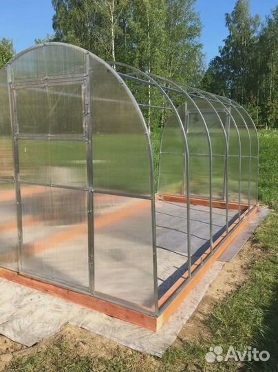 Теплицы из поликарбоната оцинкованные