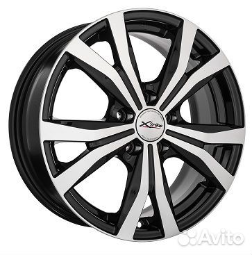 R16 5x114,3 6,5J ET40 D66,1 X'trike X-119 BK/FP