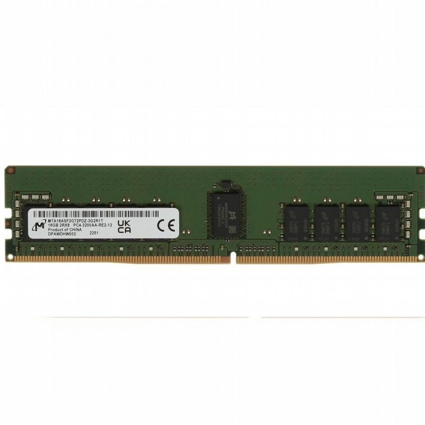 [MTA18ASF2G72PDZ-3G2R1T] Оперативная Память Micron Mta18asf2g72pdz-3g2r1t