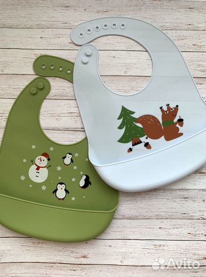 Силиконовые нагрудники