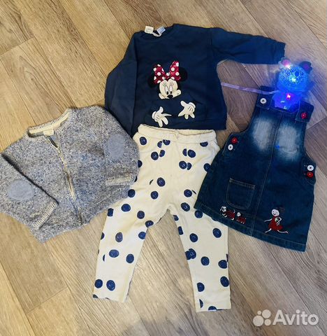 Детские вещи пакетом для девочек р 92