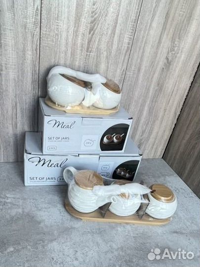 Сахарница набор чайник заварочный фарфоровый