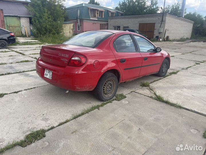 Разбор dodge neon 2