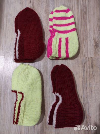 Вязанные следки