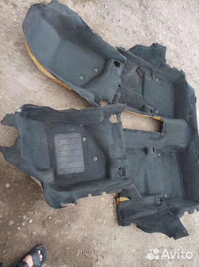 Ковровое покрытие пола вольво s80. 1 комплект