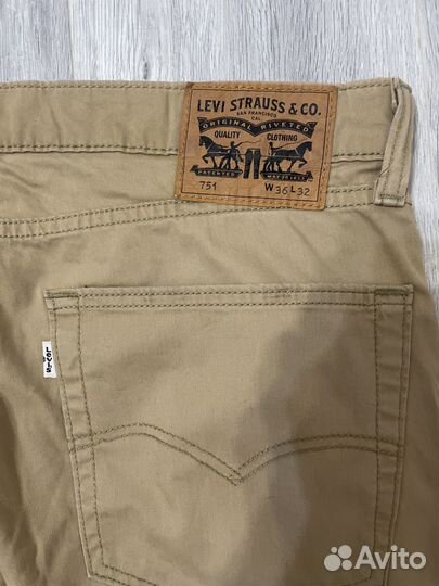 Джинсы мужские levis