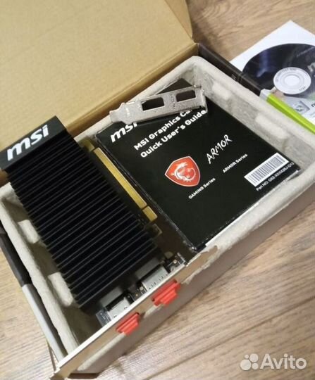 Видеокарта MSI GeForce GT 1030