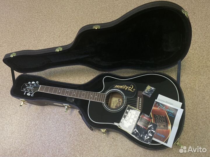 Электро-акустическая гитара takamine TF 341 DLX