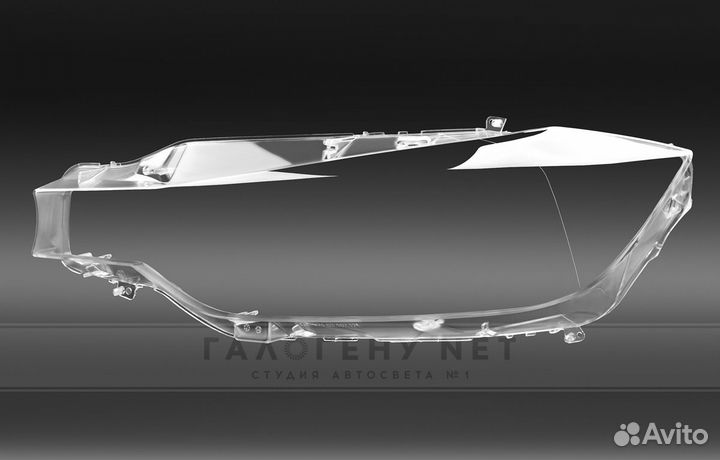 Стекло фары BMW 3 F30 2011-2016 (левое)