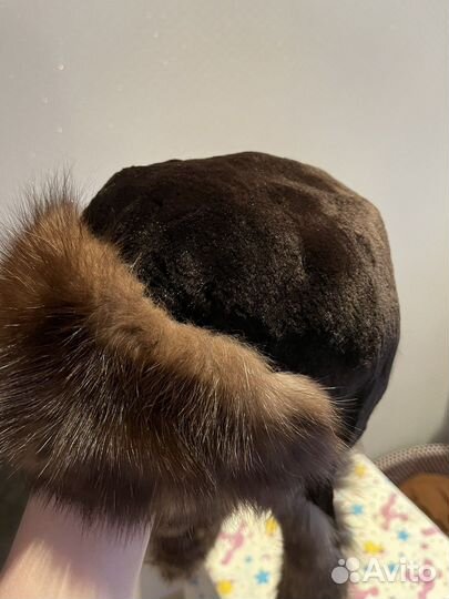 Шапка зимняя меховая женская
