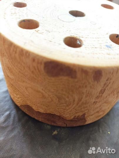 Подставка деревянная для ручек и карандашей