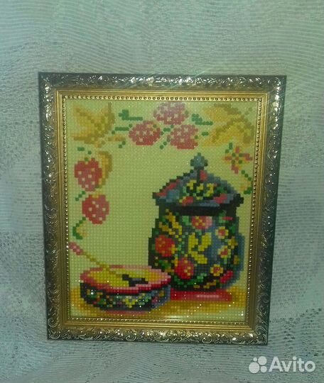 Картины бисерной и алмазной вышивкой