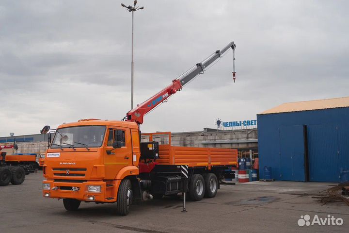 КамАЗ 65115-3094-48 с КМУ, 2023