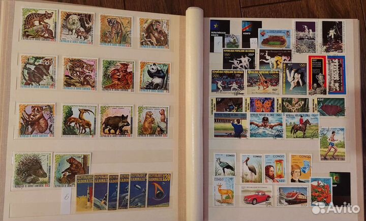 Альбом Почтовые марки Африка и Персидский залив